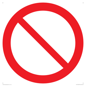 P001 Prohibition: General